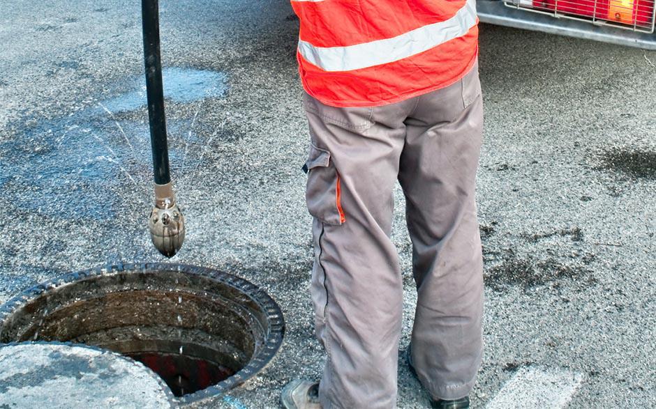 travaux assainissement Coubron
