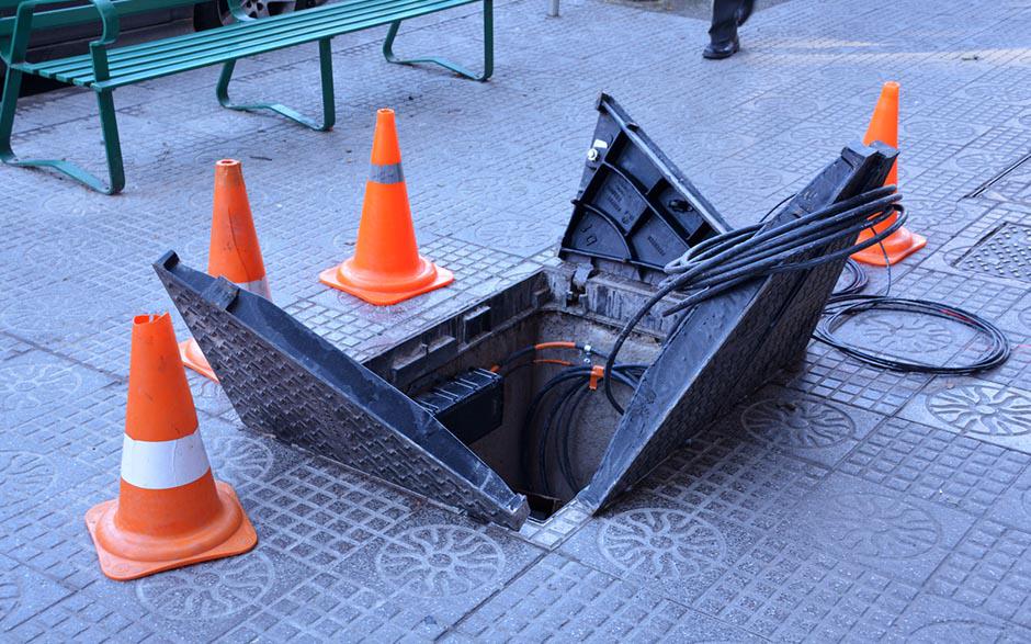 travaux assainissement Coubron