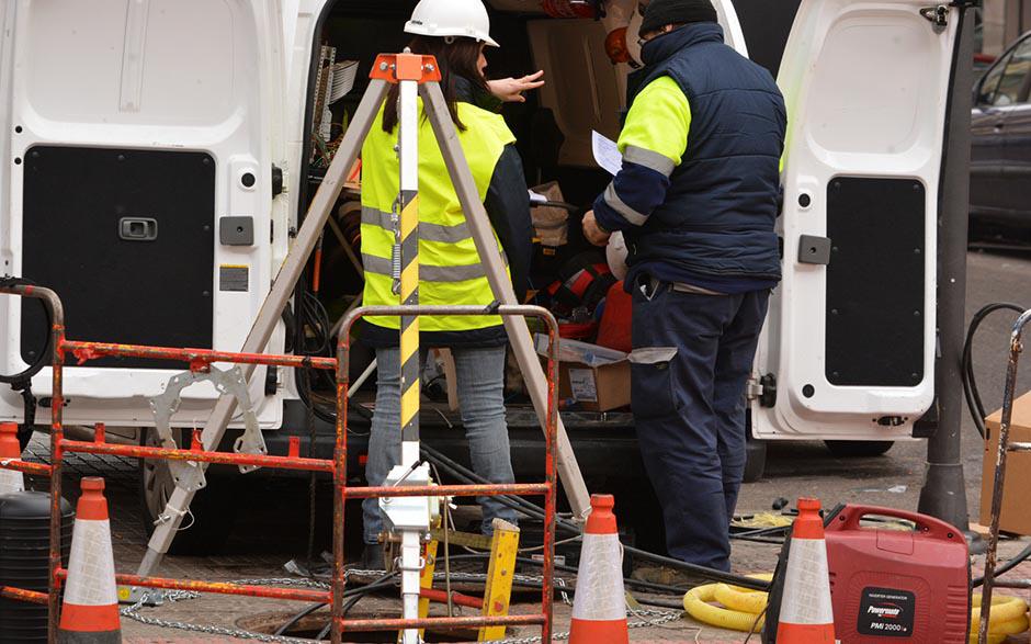 travaux assainissement Coubron